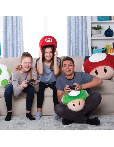 Peluche Sombrero Mario Club Mocchi-Mocchi 38 cm Oficial
