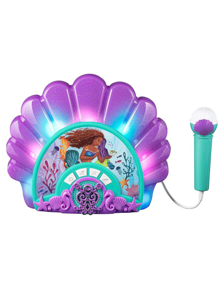 Micrófono de Karaoke eKids La Sirenita con Música Incorporada Micrófono de Karaoke eKids La Sirenita con Música Incorporada