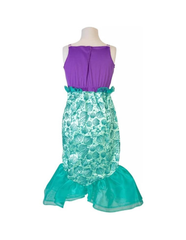 Disfraz vestido Ariel Disney Princess para niñas 4-6X