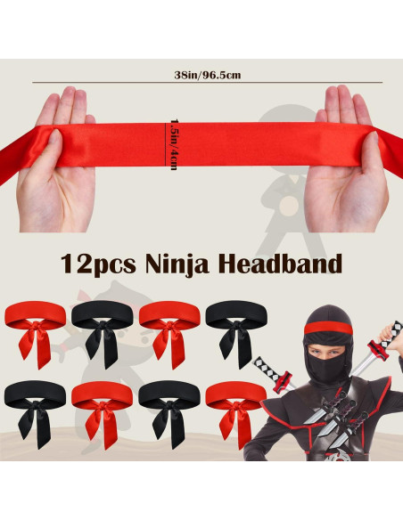 Set de Fiesta Ninja 72 Pcs Lorfancy - Juguetes y Accesorios Set de Fiesta Ninja 72 Pcs Lorfancy - Juguetes y Accesorios