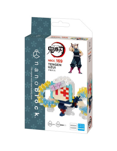 Nanoblock Tengen Uzui Demon Slayer 210 Piezas 5.79 cm