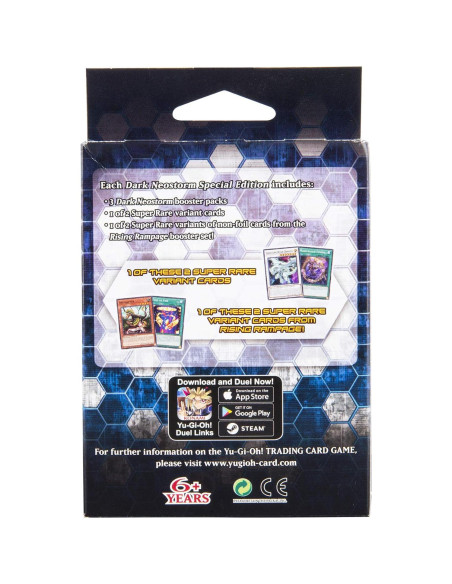Cartas Yu-Gi-Oh! Edición Especial Dark Neostorm 2019 Cartas Yu-Gi-Oh! Edición Especial Dark Neostorm 2019