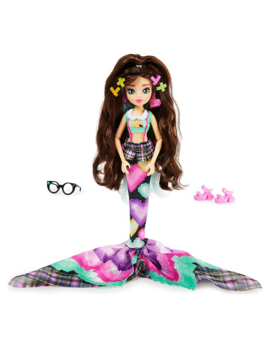 Muñeca Sirena Raynea de Mermaid High con Cola Removible