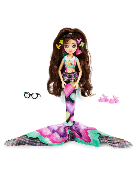 Muñeca Sirena Raynea de Mermaid High con Cola Removible Muñeca Sirena Raynea de Mermaid High con Cola Removible