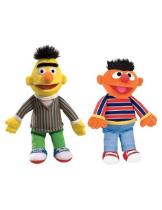 Dúo de Animales de Peluche GUND Bert y Ernie 35 cm