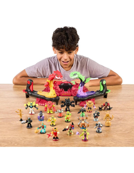 Arena de Furia de Serpiente Akedo Golpe de Bestia con 2 Guerreros Arena de Furia de Serpiente Akedo Golpe de Bestia con 2 Guerreros