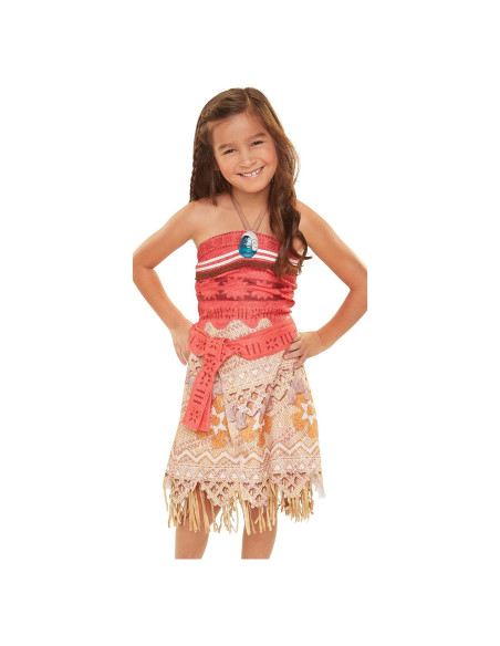Vestido Musical Moana Disney Princess - Talla Única 3-6 Años Vestido Musical Moana Disney Princess - Talla Única 3-6 Años