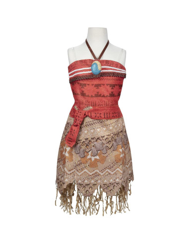 Vestido Musical Moana Disney Princess - Talla Única 3-6 Años