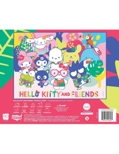 Rompecabezas Hello Kitty Tropical 1000 Piezas USAopoly