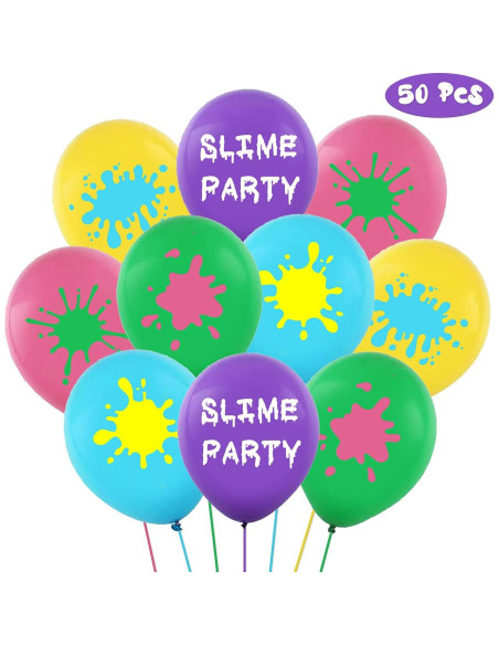 50 Globos de Láttex Slime Oringaga 30.48 cm Fiesta Temática 50 Globos de Láttex Slime Oringaga 30.48 cm Fiesta Temática
