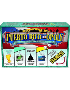 Juego de mesa Puerto Rico-Opoly Tarde para el cielo 2-6 Jugadores 2