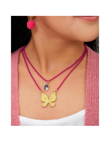 Collares Disney Encanto Mirabel y Mariposa - 40.64 cm