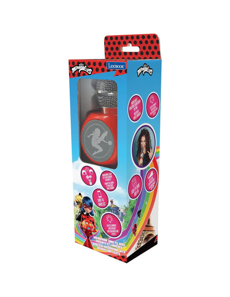 Micrófono Inalámbrico Lexibook MIC260MI con Altavoz y Luces Micrófono Inalámbrico Lexibook MIC260MI con Altavoz y Luces