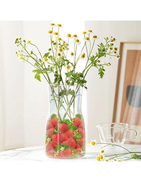 Fresas Artificiales RONRONS 20 Piezas Decorativas Realistas Fresas Artificiales RONRONS 20 Piezas Decorativas Realistas