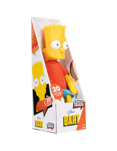 Hablador de Estante Bart Simpson 30.48 cm JAKKS Peluche