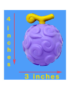 Juguete Squishy Fruta Gum-Gum One Piece - Licencia Oficial 2