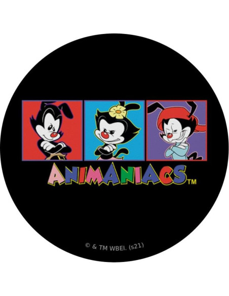 PopSockets Animaniacs Estándar Negro 136g Intercambiable PopSockets Animaniacs Estándar Negro 136g Intercambiable