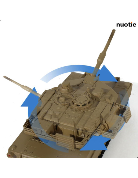Modelo tanque M1A2 Abrams 1/72 NUOTIE con caja de almacenamiento Modelo tanque M1A2 Abrams 1/72 NUOTIE con caja de almacenamiento
