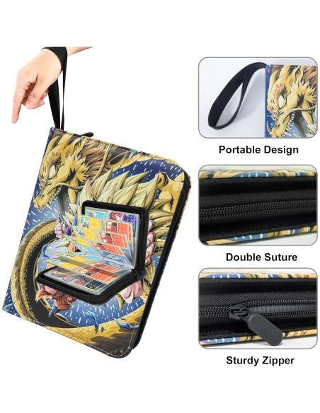 Carpeta de Cartas Anime WEST TUNE Dragon Ball - 400 Cartas Carpeta de Cartas Anime WEST TUNE Dragon Ball - 400 Cartas