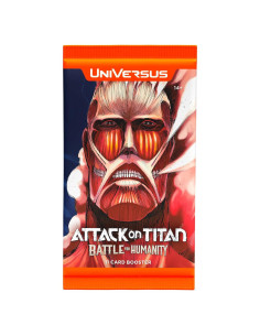 Paquete de Mejora UniVersus Ataque de los Titanes - 11 Cartas