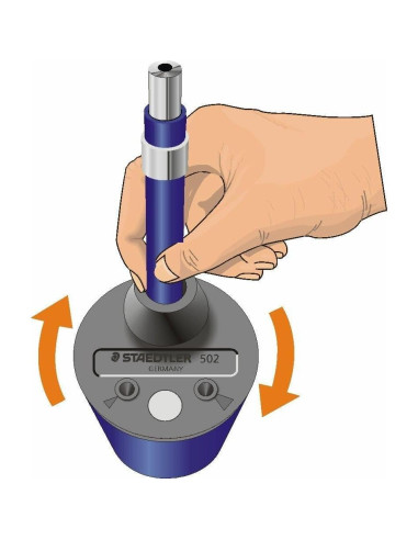 Sacapuntas de Plomo STAEDTLER Mars Technico 502 - Azul