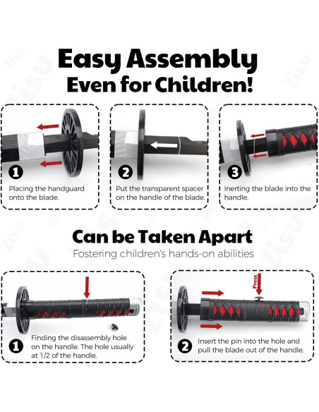 Espada Demonio Zisu - Katana Corta 60 cm para Niños Espada Demonio Zisu - Katana Corta 60 cm para Niños