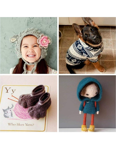 Juego de Ganchillos de Aluminio y Acero Tomorotec 24 Piezas Juego de Ganchillos de Aluminio y Acero Tomorotec 24 Piezas