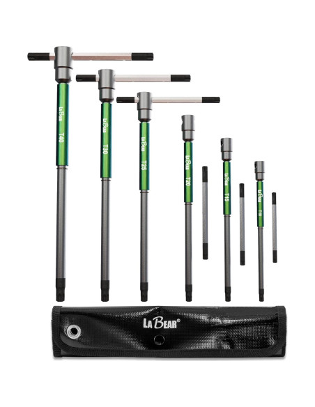 Juego de llaves Torx LABEAR 6 piezas con mango en T Juego de llaves Torx LABEAR 6 piezas con mango en T