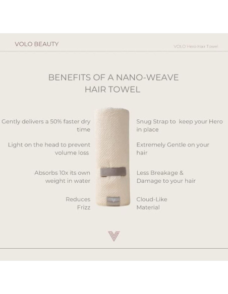 Toalla de Cabello VOLO Hero Nube Rosa + Cinta Spa Facial Toalla de Cabello VOLO Hero Nube Rosa + Cinta Spa Facial
