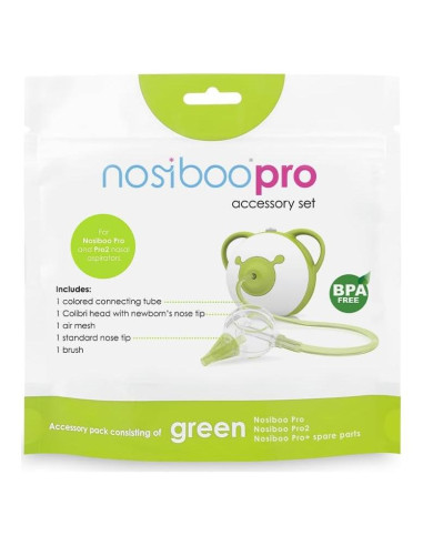 Juego de Accesorios Aspirador Nasal Nosiboo Pro Verde