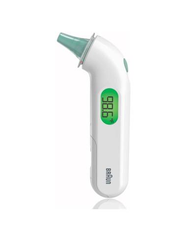 Termómetro Digital de Oído Braun ThermoScan 4 - Precisión Rápida y Codificada por Color