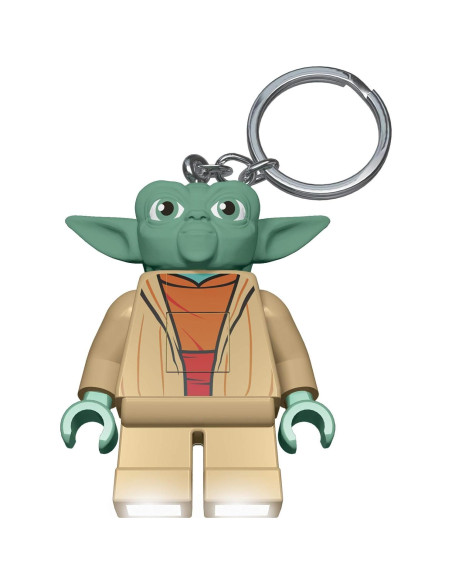 Llavero LED Yoda Lego Star Wars IQ 5,08 cm Llavero LED Yoda Lego Star Wars IQ 5,08 cm