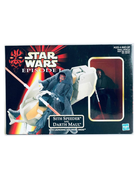 Star Wars Speeder Sith y Figura de Acción Darth Maul 9.5 cm Star Wars Speeder Sith y Figura de Acción Darth Maul 9.5 cm