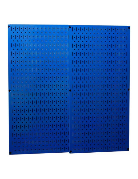 Paneles de Pegboard de Metal Azul Wall Control 81.28x81.28 cm