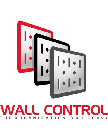 Paneles de Pegboard de Metal Azul Wall Control 81.28x81.28 cm