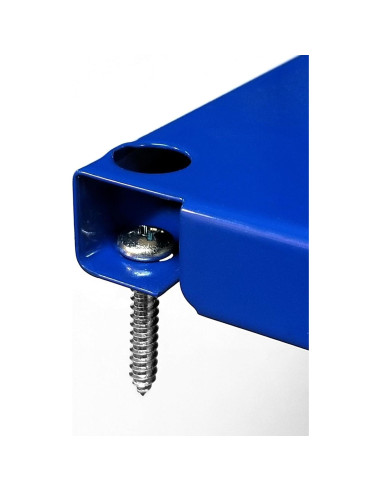 Paneles de Pegboard de Metal Azul Wall Control 81.28x81.28 cm