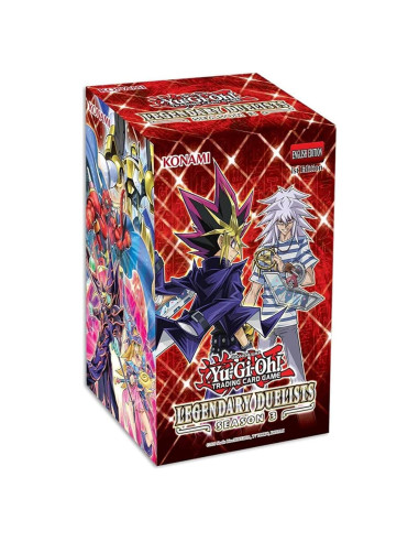 Yu-Gi-Oh! Caja de Refuerzo Duelistas Legendarios 2022 - Multicolor