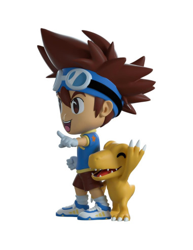 Figura Coleccionable de Vinilo Youtooz Tai y Agumon 13.5 cm