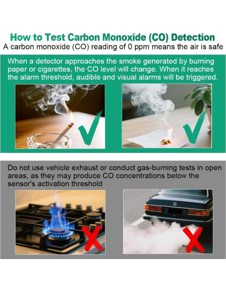 Detector de Monóxido de Carbono Portátil AIRNERGY - Calidad del Aire, O2, CO, Temperatura, Humedad Detector de Monóxido de Carbono Portátil AIRNERGY - Calidad del Aire, O2, CO, Temperatura, Humedad