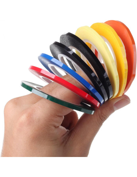 Cinta para Pizarra Blanca Mr. Pen, Paquete de 8 Colores Variados Cinta para Pizarra Blanca Mr. Pen, Paquete de 8 Colores Variados