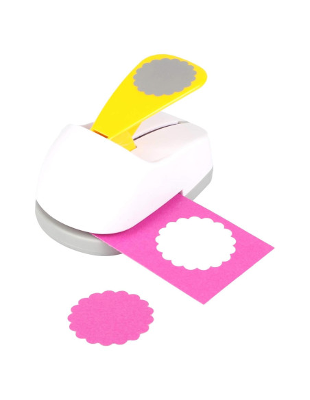 Troquelador Manual 5 cm Círculo Asperffort para Papel DIY Troquelador Manual 5 cm Círculo Asperffort para Papel DIY