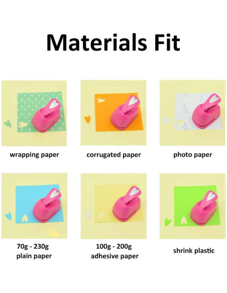 Troquelador Manual 5 cm Círculo Asperffort para Papel DIY Troquelador Manual 5 cm Círculo Asperffort para Papel DIY