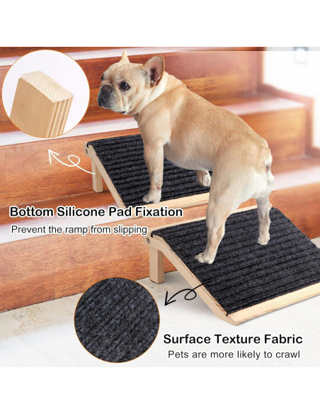 Rampa para perros In Hand 2-Pack antideslizante 30x26 cm Rampa para perros In Hand 2-Pack antideslizante 30x26 cm