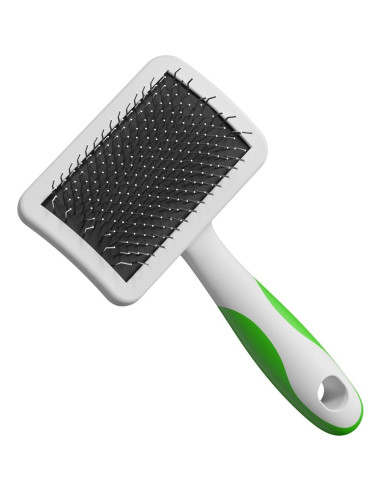 Cepillo Slicker Andis 68565 Acero Inoxidable Mediano Verde