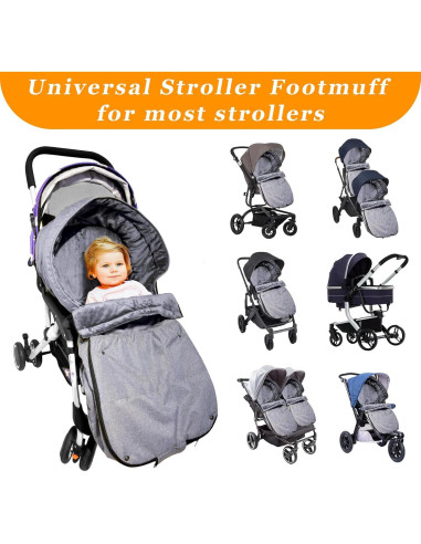 Bolsa de Abrigo Universal South to East para Cochecito 90x43 cm