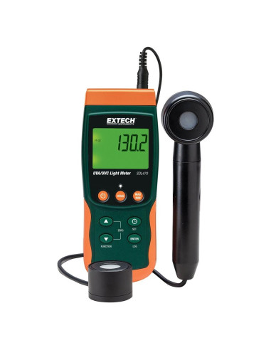 Medidor de Luz UVA UVC Extech SDL470 con Registro de Datos