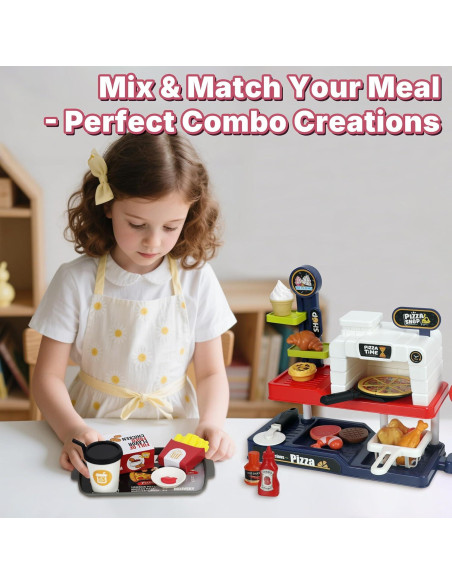 Juego de Cocina de Pizza KiddoKraft - Set Completo para Niños Juego de Cocina de Pizza KiddoKraft - Set Completo para Niños