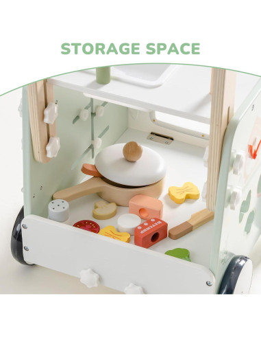 Andador para Bebés ROBOTIME con Actividades, Ajustable, 10+ Meses