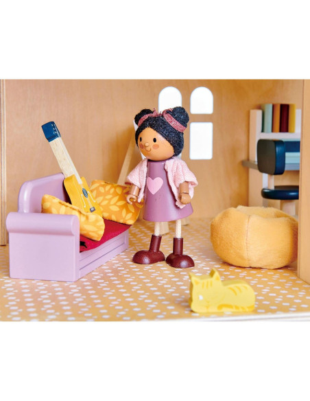 Muebles de Estudio Tender Leaf Toys para Casa de Muñecas 23 Pcs Muebles de Estudio Tender Leaf Toys para Casa de Muñecas 23 Pcs