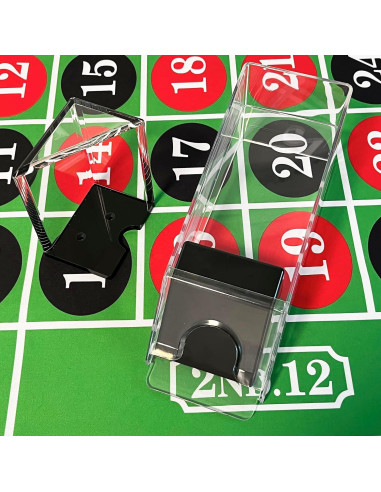 Zapato de Blackjack SEETOOOGAMES para 6 Mazos con Bandeja